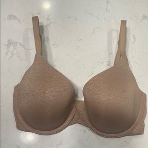 Victoria's Secret Tan Full Coverage Bra with Smooth Molded Cups